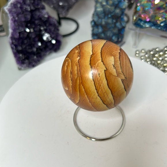 Picture Jasper Sphere - PJASPERSPH-002 61.7MM - Picture 3 of 8